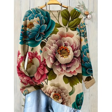 Elegant Plus Size Fl...